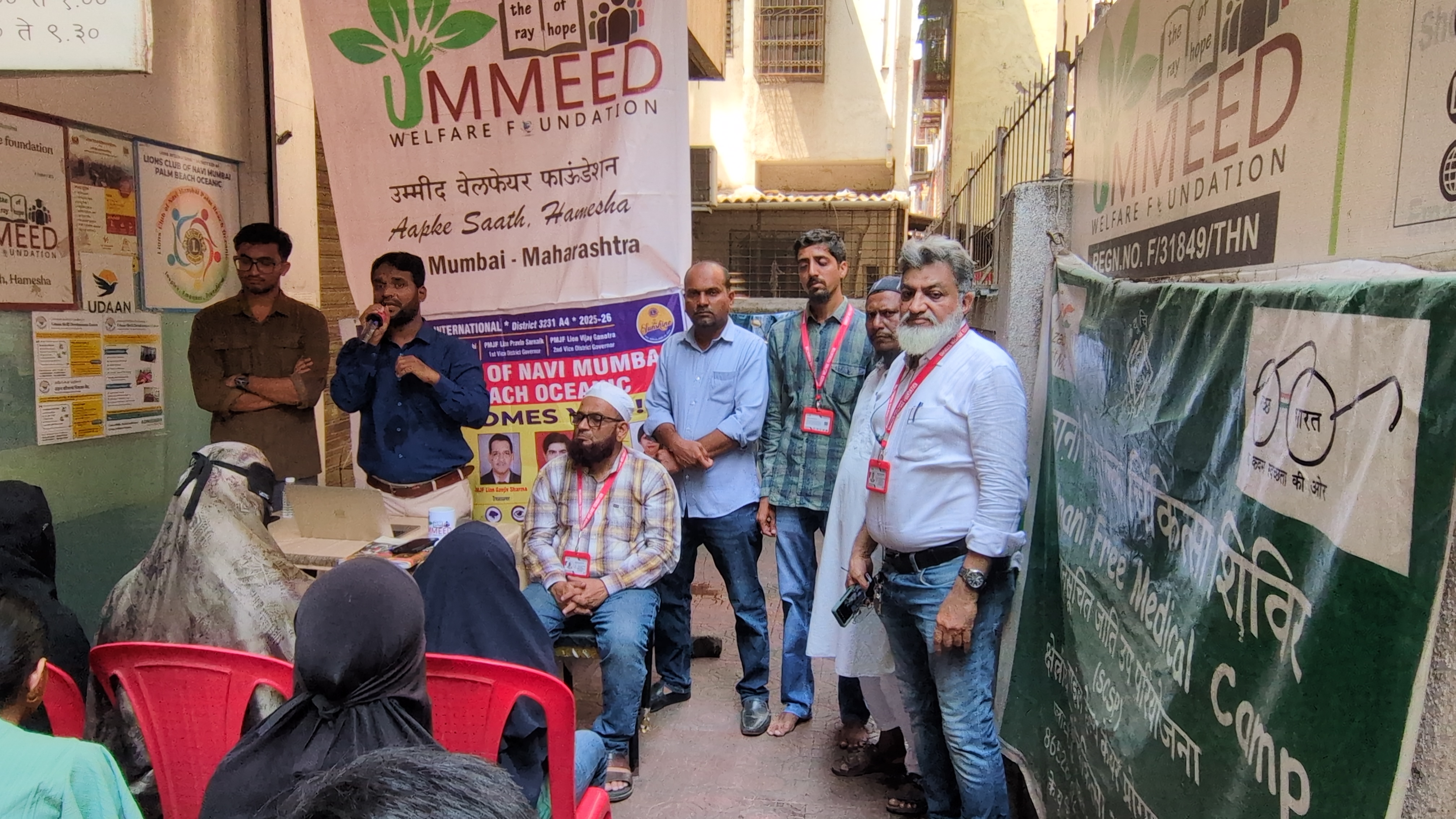 Donation and relief campaign